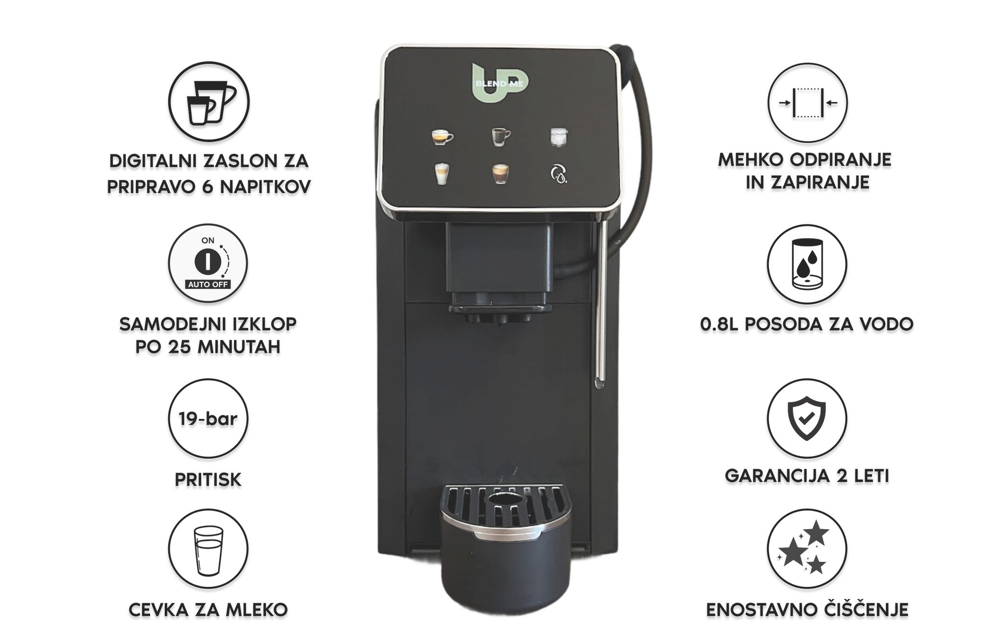 KOMPAKTEN DESIGN PROFESIONALNE LASTNOSTI