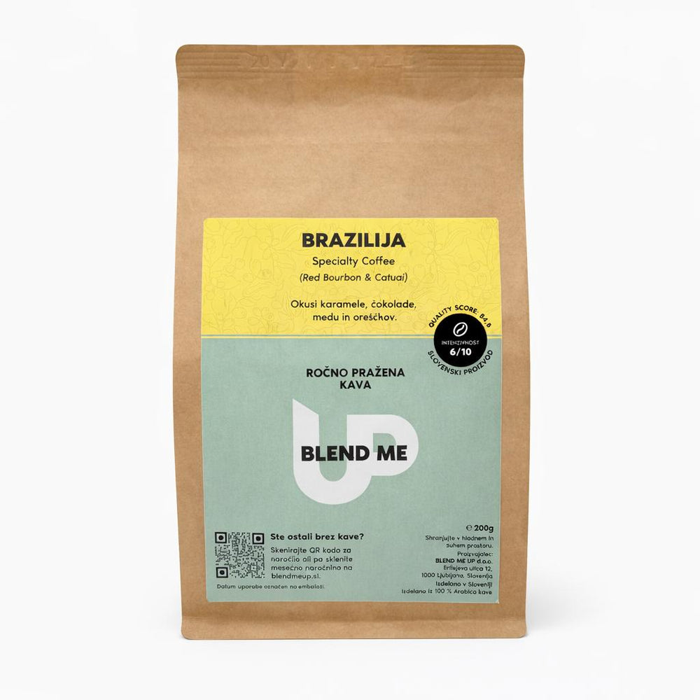 Ročno pražena kava Brazilija