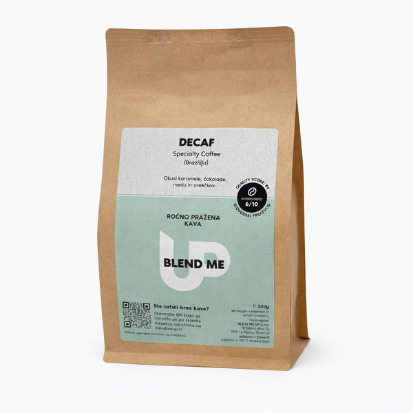 Ročno pražena Decaf kava
