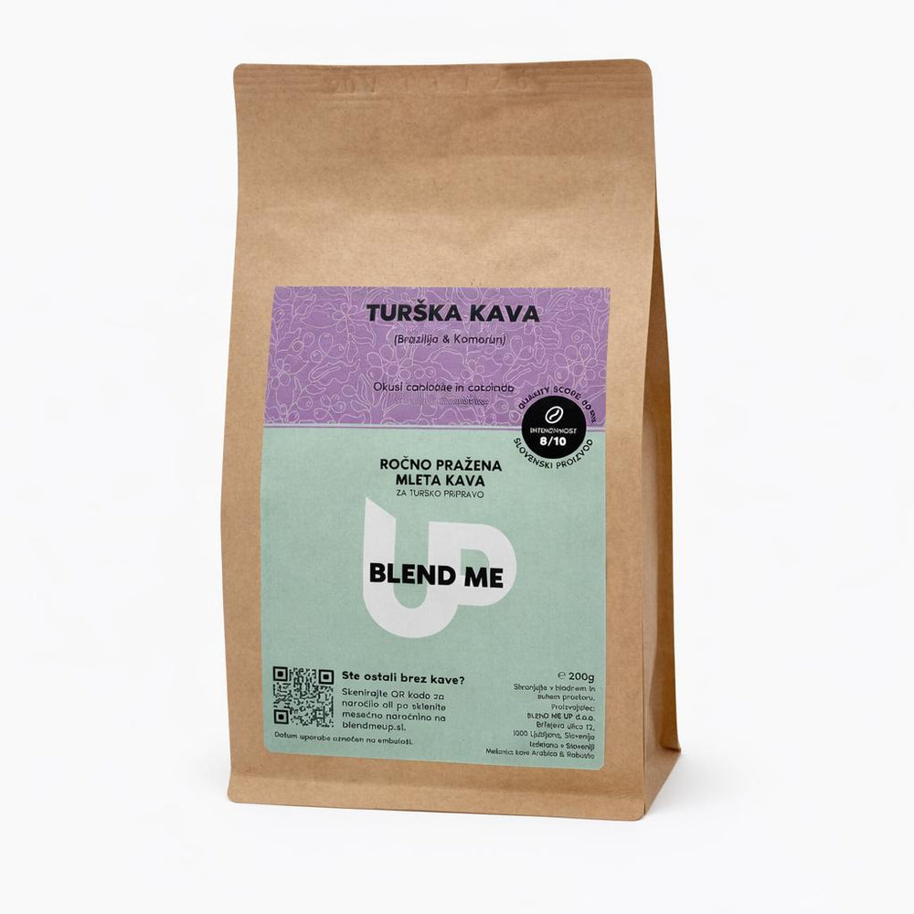 Ročno pražena kava Turška Mešanica